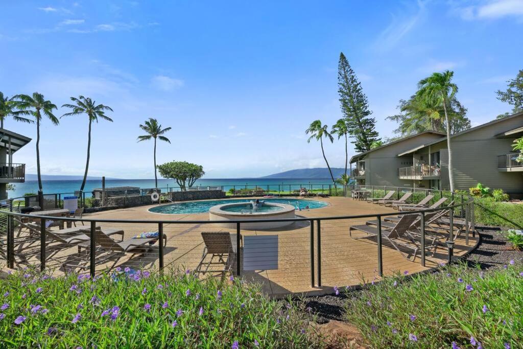 Coral Cove-Poolside Condo And Panoramic Ocean View Kahana ภายนอก รูปภาพ