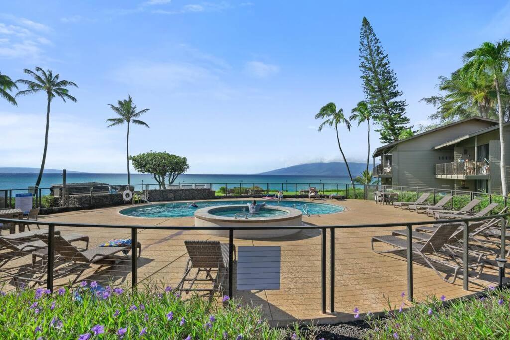 Coral Cove-Poolside Condo And Panoramic Ocean View Kahana ภายนอก รูปภาพ